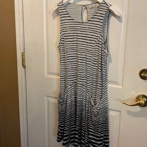 Cato black and white summer comfortable dress. Size: L